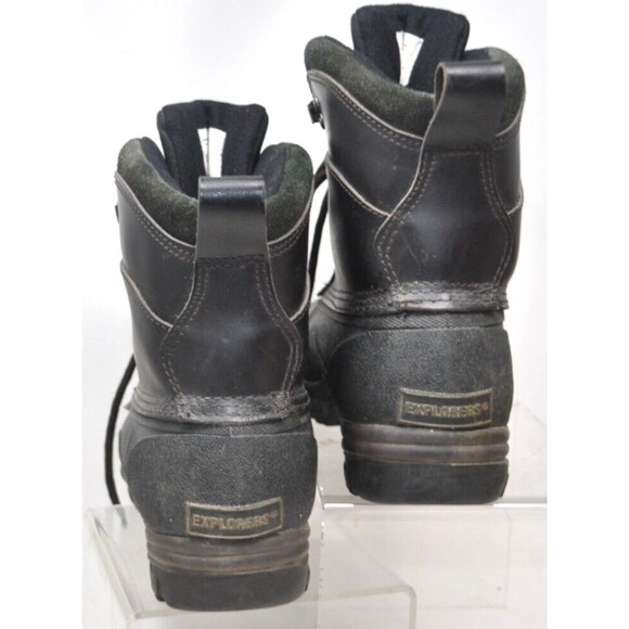 Thinsulate Explorer Mens Boots Black Size 9 Winter Snow Boots Lace Up main image 4